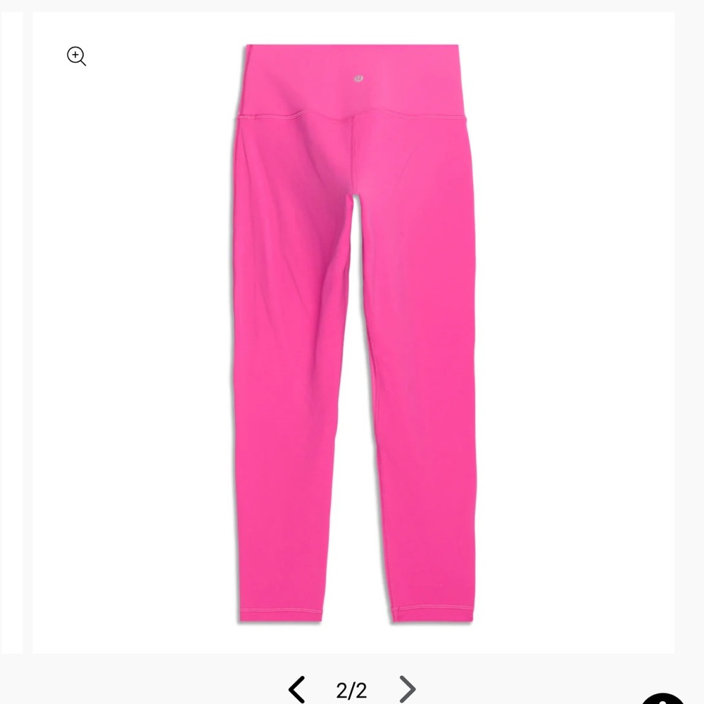 New Lululemon Align HR Crop 23”